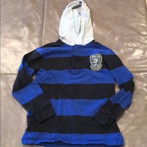 Polo Ralph Lauren Hooded Shirt Boys Size 8